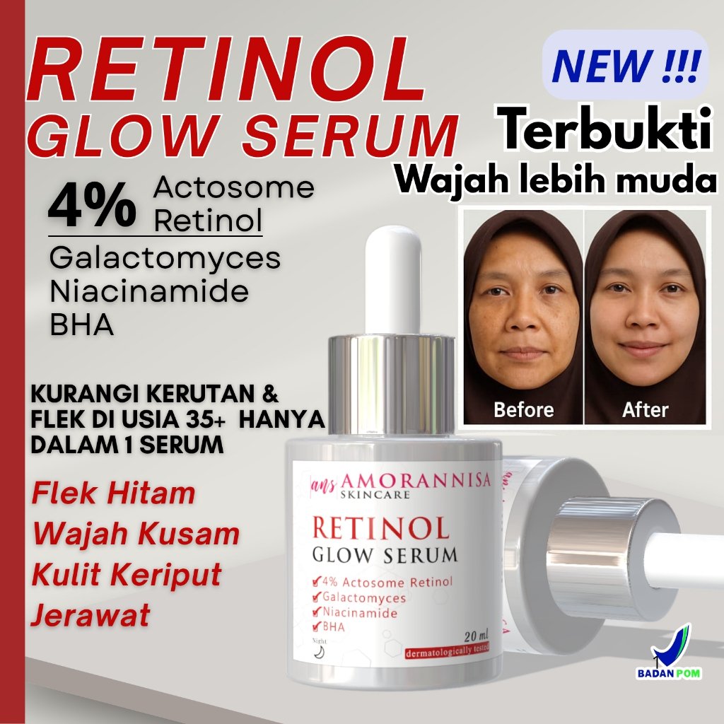Amorannisa Retinol Glow Serum